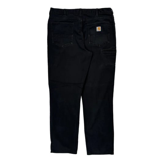 Carhartt Carpenter Trousers - 36W 32L Black Cotton