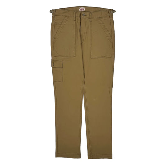 Levis Cargo Trousers - 36W 30L Brown Cotton