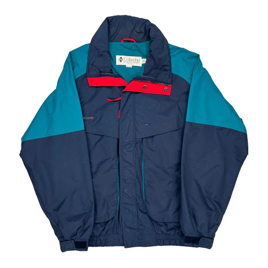 Columbia Tall Jacket - Large Blue Nylon