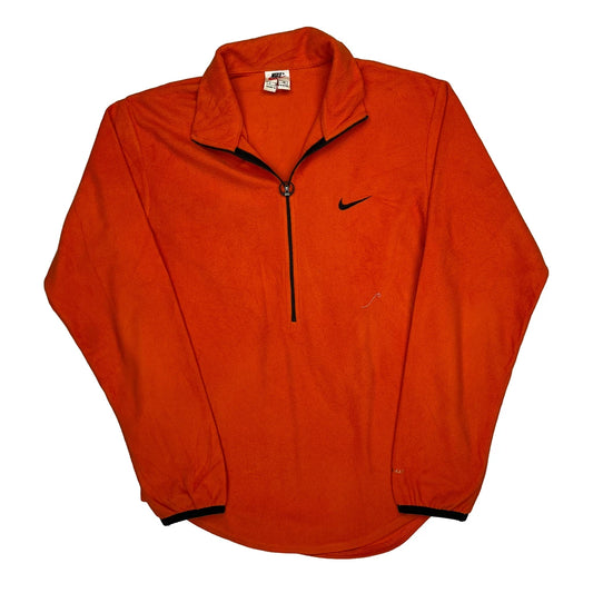 Nike Fleece - Small Orange Polyester