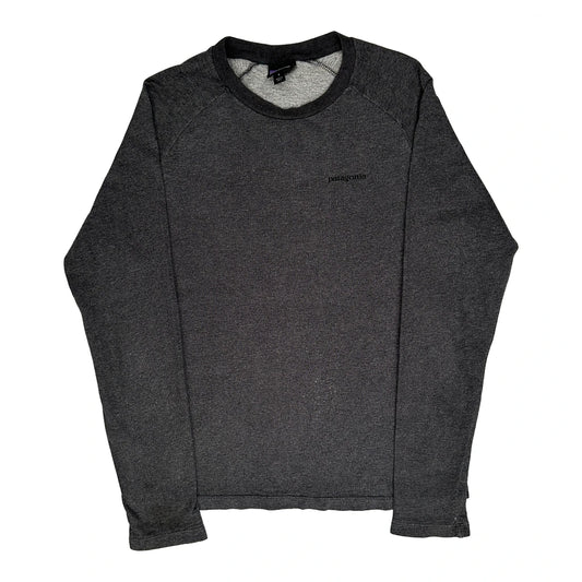 Vintage Patagonia Long Sleeve T-Shirt - Small Grey Cotton
