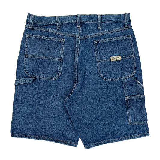 Wrangler Denim Shorts - 36W 9L Blue Denim