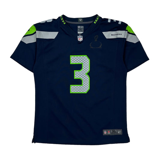 Seahawks Nike Nfl Jersey - XL Navy Polyester