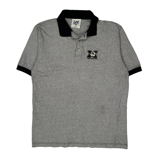 Missouri Tigers Lee Sport Polo Shirt - Large Grey Cotton
