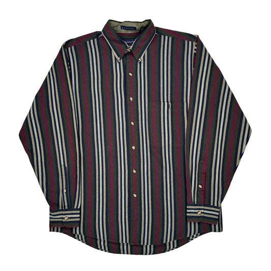 Gant Striped Shirt - Large Multicoloured Cotton Blend
