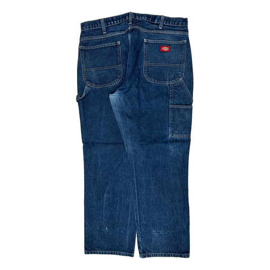 Dickies Carpenter Jeans - 38W 31L Dark Wash Denim