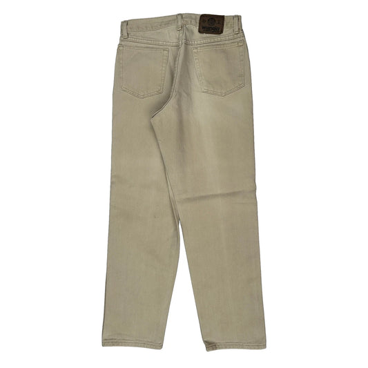 Wrangler Jeans - 29W 31L Beige Cotton