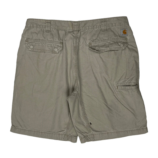 Carhartt Cargo Shorts - 38W 10L Beige Cotton