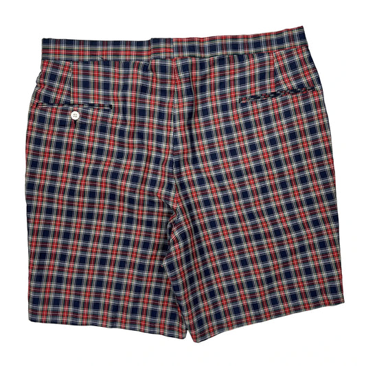 Lacoste Checked Shorts - 37W 7L Multicoloured Cotton