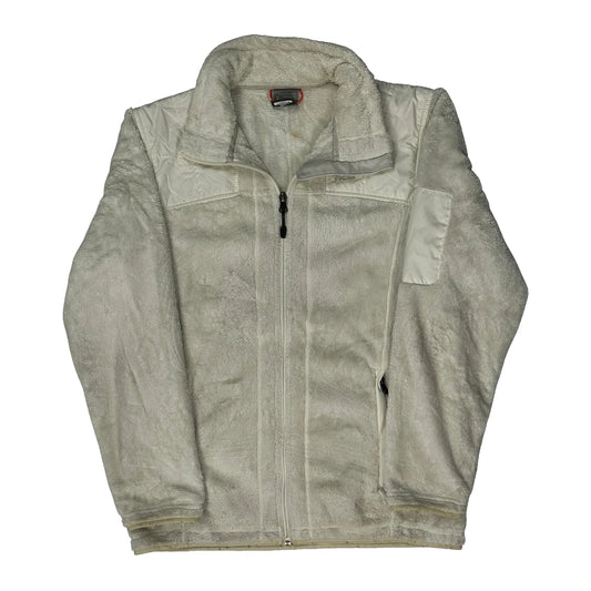 Vintage The North Face Fleece Jacket - Small Cream Faux Fur