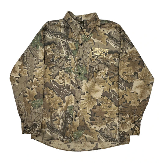 Camo Gear Camo Shirt - XL Khaki Cotton