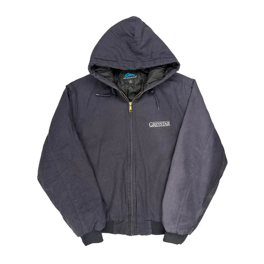 Tri-Mountain Jacket - Medium Black Polyester