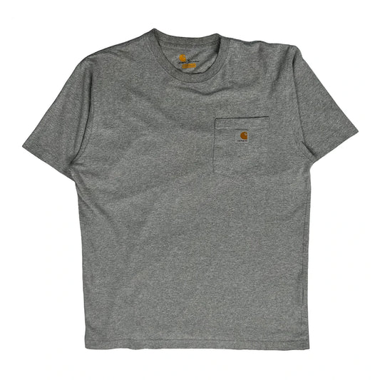 Vintage Main Street Electric Incorporated Carhartt T-Shirt - Medium Grey Cotton