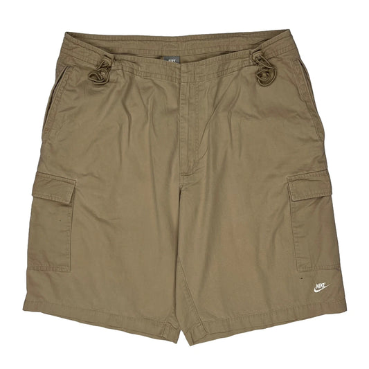 Nike Cargo Shorts - X-Largew 11L Khaki Cotton