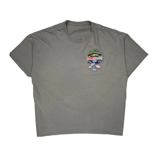Four-Wide Nationals Unbranded T-Shirt - XL Grey Cotton