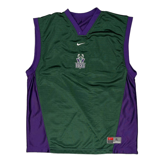 Milwaukee Bucks Nike Nba Jersey - XL Green Polyester