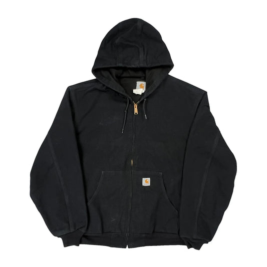 Vintage Carhartt Jacket - XL Black Cotton