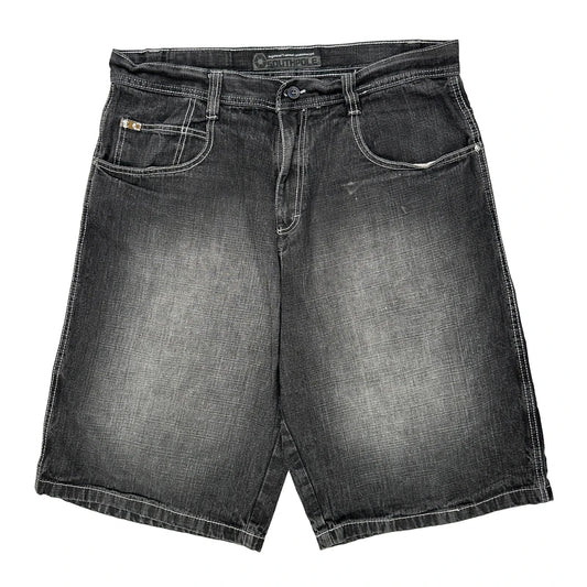 Southpole Denim Shorts - 38W 13L Gray Cotton