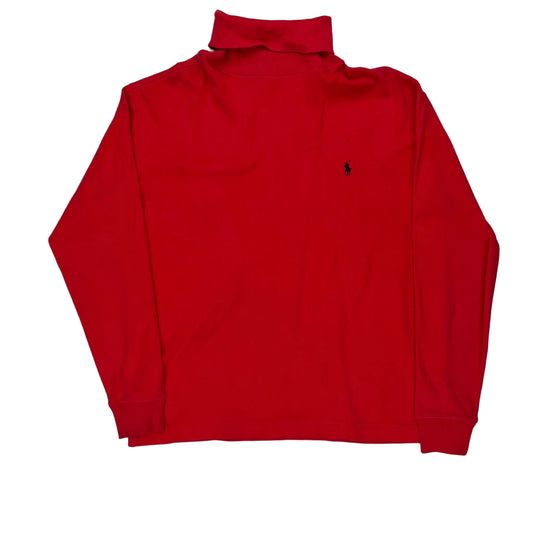 Ralph Lauren Rollneck - XL Red Cotton
