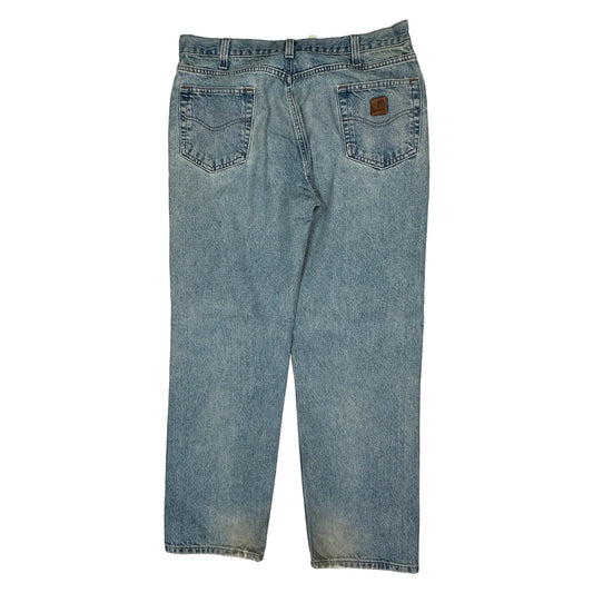 Carhartt Jeans - 36W 32L Light Wash Cotton
