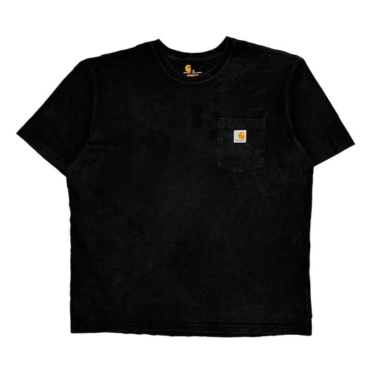 Carhartt T-Shirt - XL Black Cotton