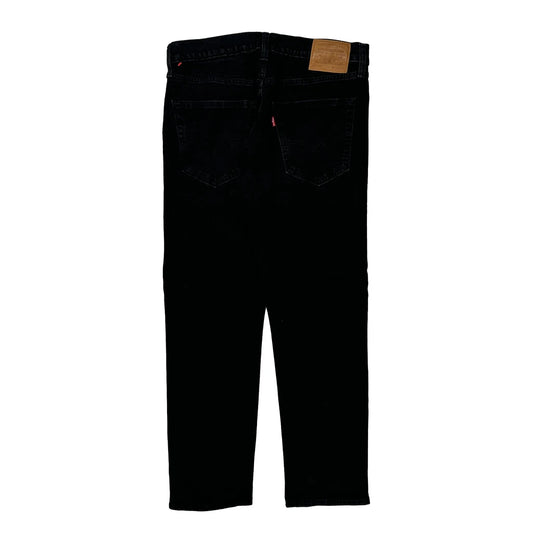 Levis Jeans - 32W 27L Black Cotton