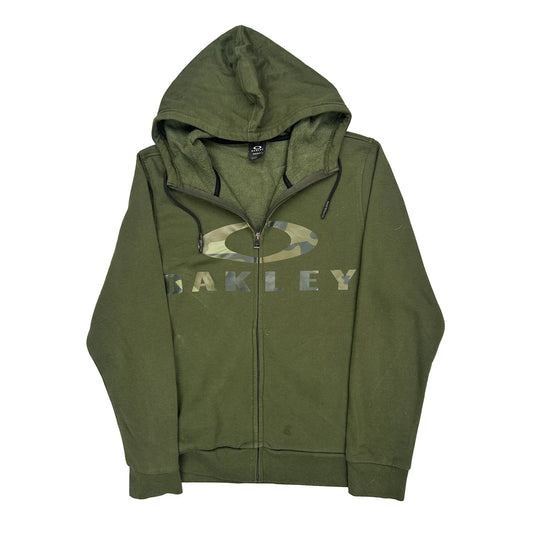 Oakley Camo Hoodie - XL Green Cotton