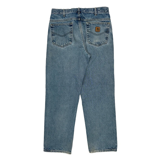 Carhartt Jeans - 33W 32L Blue Cotton