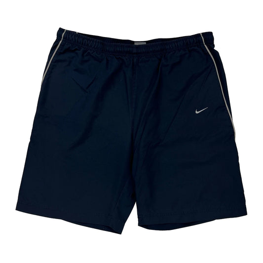 Nike Sport Shorts - Large Navy Polyester