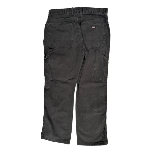 Dickies Carpenter Pants - 34W 29L Black Cotton