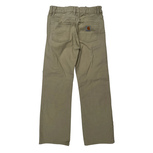 Age 12 Carhartt Trousers - Medium Beige Cotton Blend