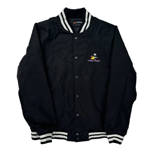 Adley'S Produce Unbranded Varsity Jacket - Large Black Polyester