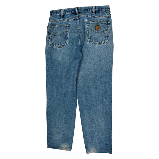 Carhartt Jeans - 34W 34L Blue Cotton