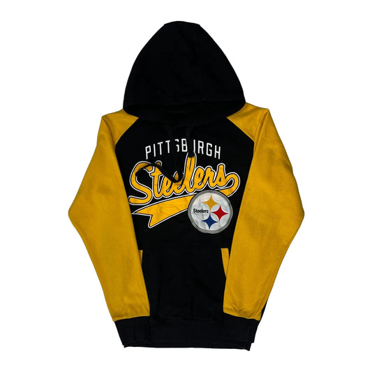 Pittsburgh Steelers Nfl Graphic Hoodie - XS Yellow Cotton Blend