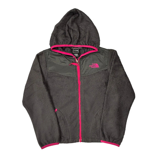Age 7-8 The North Face Fleece - Small Grey Polyester