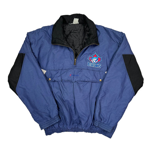 Blue Jays Starter Mlb Windbreaker - Large Blue Polyester