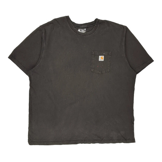 Carhartt T-Shirt - 2XL Black Cotton