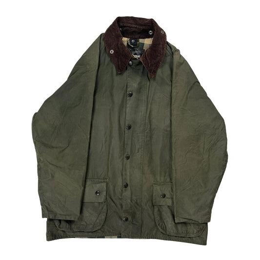 Classic Design Barbour Wax Jacket - Large Brown Cotton