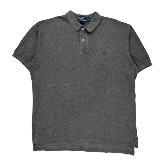 Polo By Ralph Lauren Polo Shirt - XL Grey Cotton