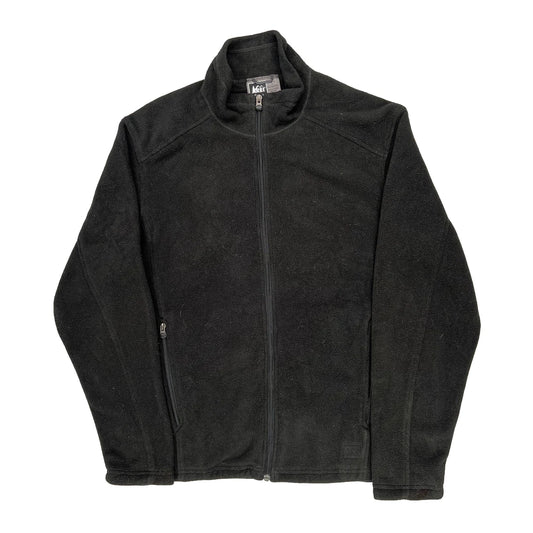 Rei Fleece Jacket - Large Black Polyester