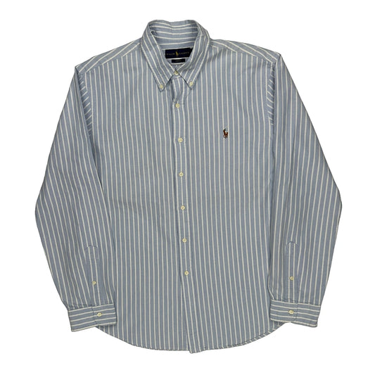 Ralph Lauren Slim Fit Shirt - XL Blue Cotton