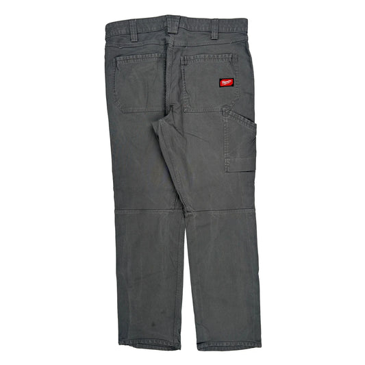 Workwear Unbranded Carpenter Trousers - 36W 32L Grey Cotton