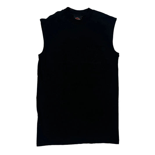 Gulf Coast Hd New Port Richey Fl Harley Davidson Vest - Medium Black Cotton
