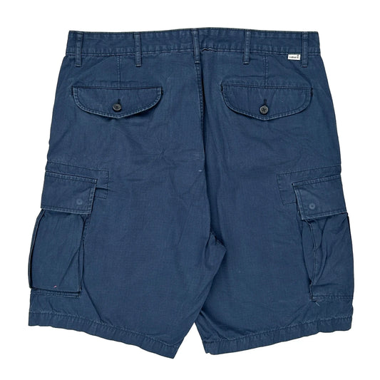 Levis Cargo Shorts - 37W 10L Blue Cotton