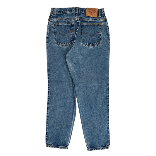 Made In USA Levis 550 Jeans - 30W UK 12 Light Wash Cotton