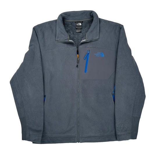 The North Face Fleece - Large Grey Polyester