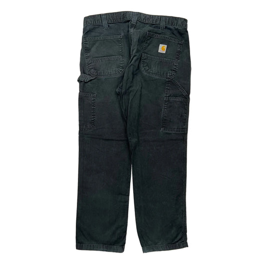 Carhartt Carpenter Trousers - 35W 30L Black Cotton
