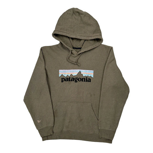 Patagonia Hoodie - Medium Khaki Cotton Blend