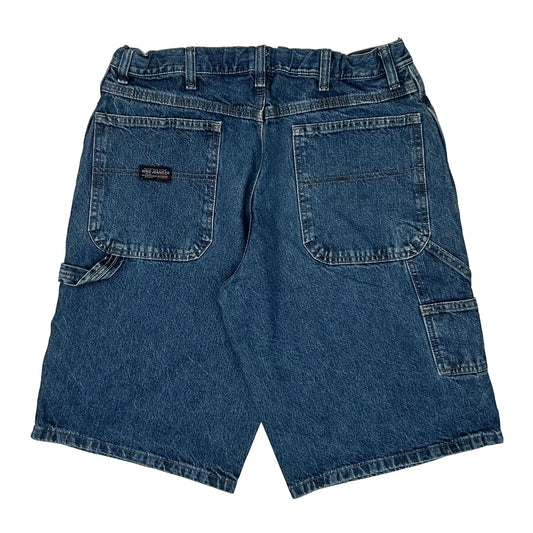 Wrangler Denim Shorts - 30W 11L Blue Denim