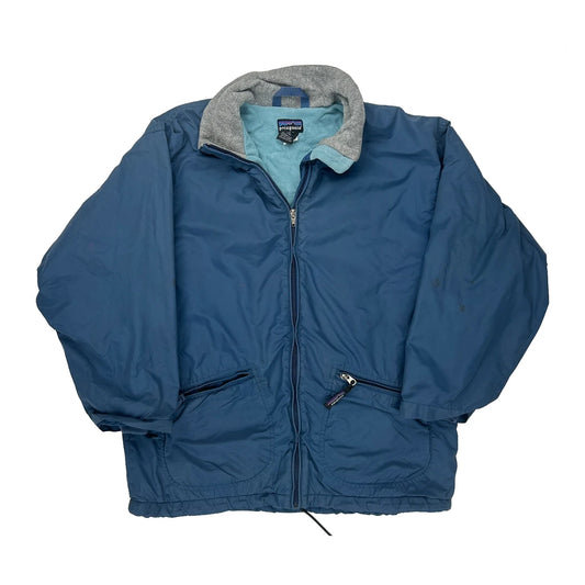 Patagonia Jacket - Large Blue Polyester